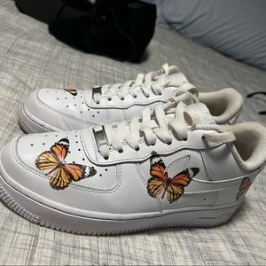 Nike Air Force Custom Butterfly  Women size 8